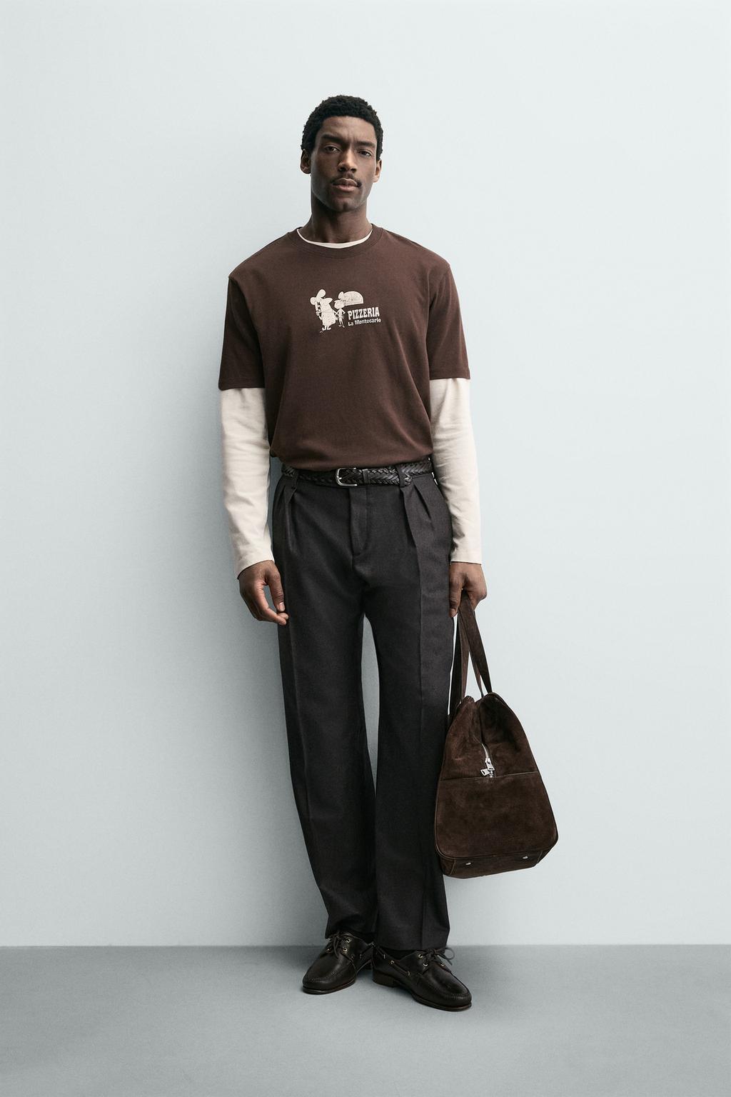 ФУТБОЛКА С ПРИНТОМ PIZZERIA LA MONTECARLO