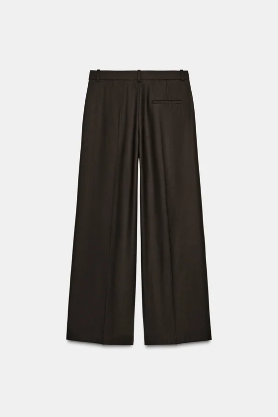 БРЮКИ  С ЗАЩИПАМИ — коллекция Zara «ZW»