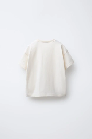 Базовая футболка с вышитым сердцем- Заказать в России