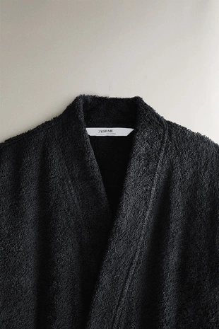 Халат из хлопка высокого качества (420 г/м²)- Заказать в России