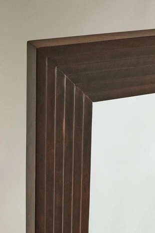 Деревянное настенное зеркало- Заказать в России