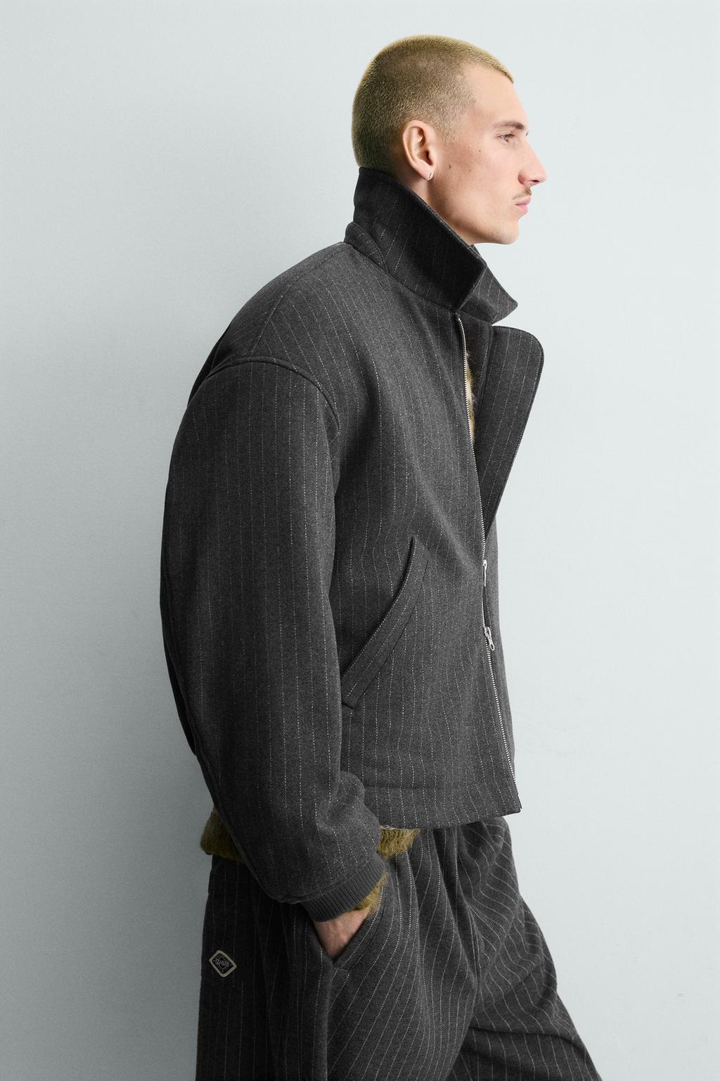 КУРТКА В ПОЛОСКУ С ВЫШИВКОЙ