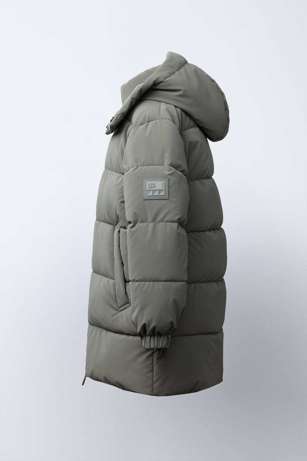 ДЛИННОЕ ПАЛЬТО С НАШИВКОЙ