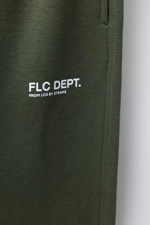 Брюки-джоггеры из мягкой ткани с надписью- Заказать в России