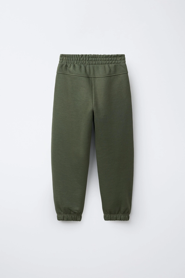 Леггинсы-джоггеры из текстиля для спорта