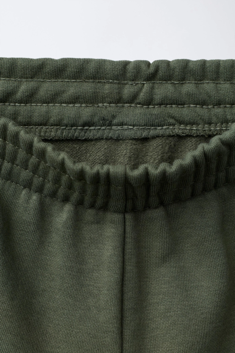 Леггинсы-джоггеры из текстиля для спорта