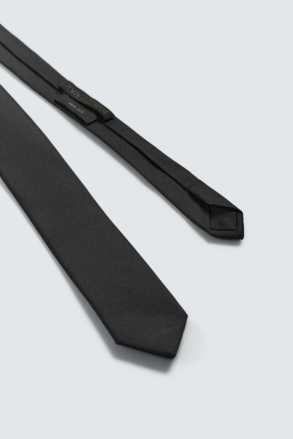 ТОНКИЙ ГАЛСТУК 100% ШЕЛК