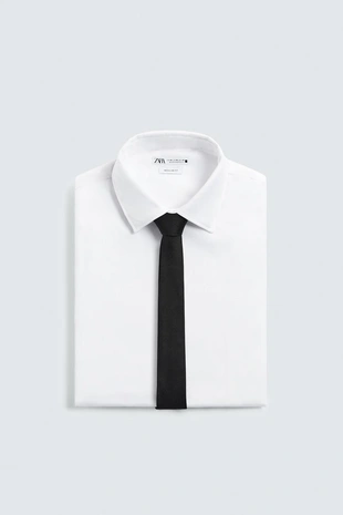 Тонкий галстук 100% шелк- Заказать в России