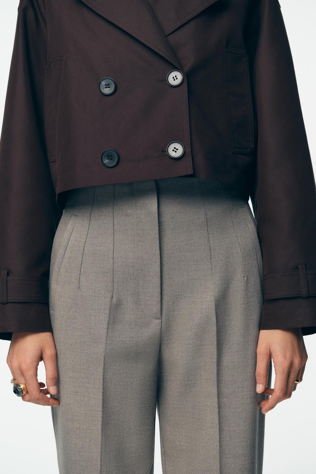 БРЮКИ С ВЫСОКОЙ ПОСАДКОЙ