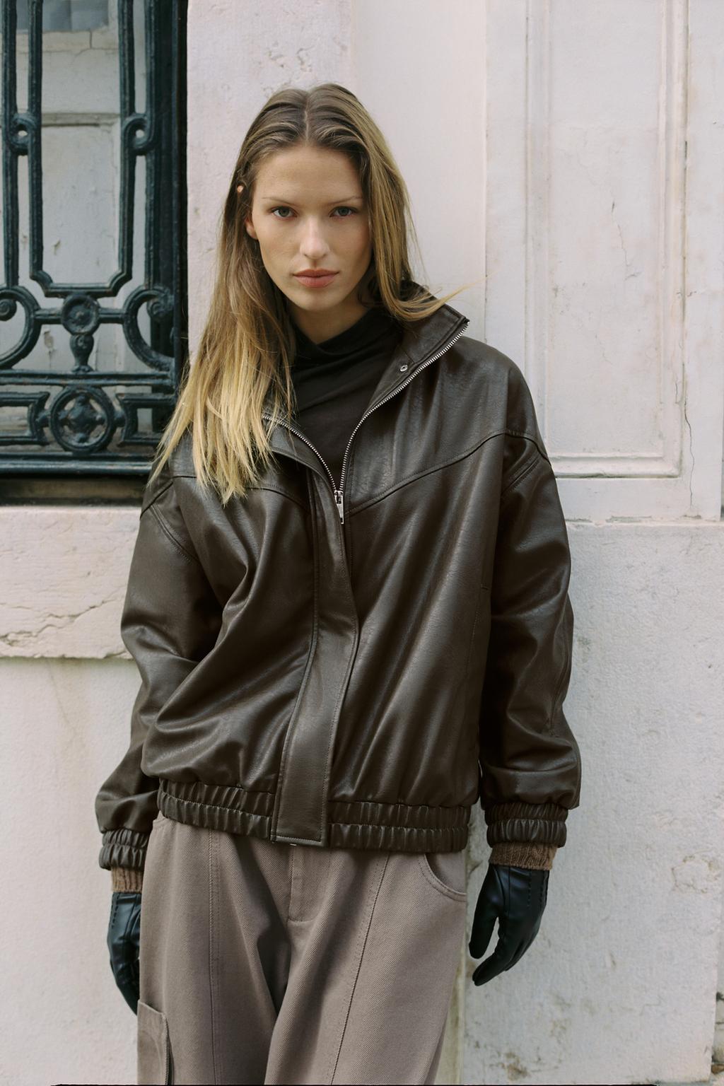 ПЕРЧАТКИ ИЗ ИСКУССТВЕННОЙ КОЖИ И СМЕСОВОЙ ШЕРСТИ