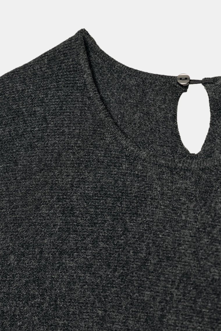 Платье миди с поясом