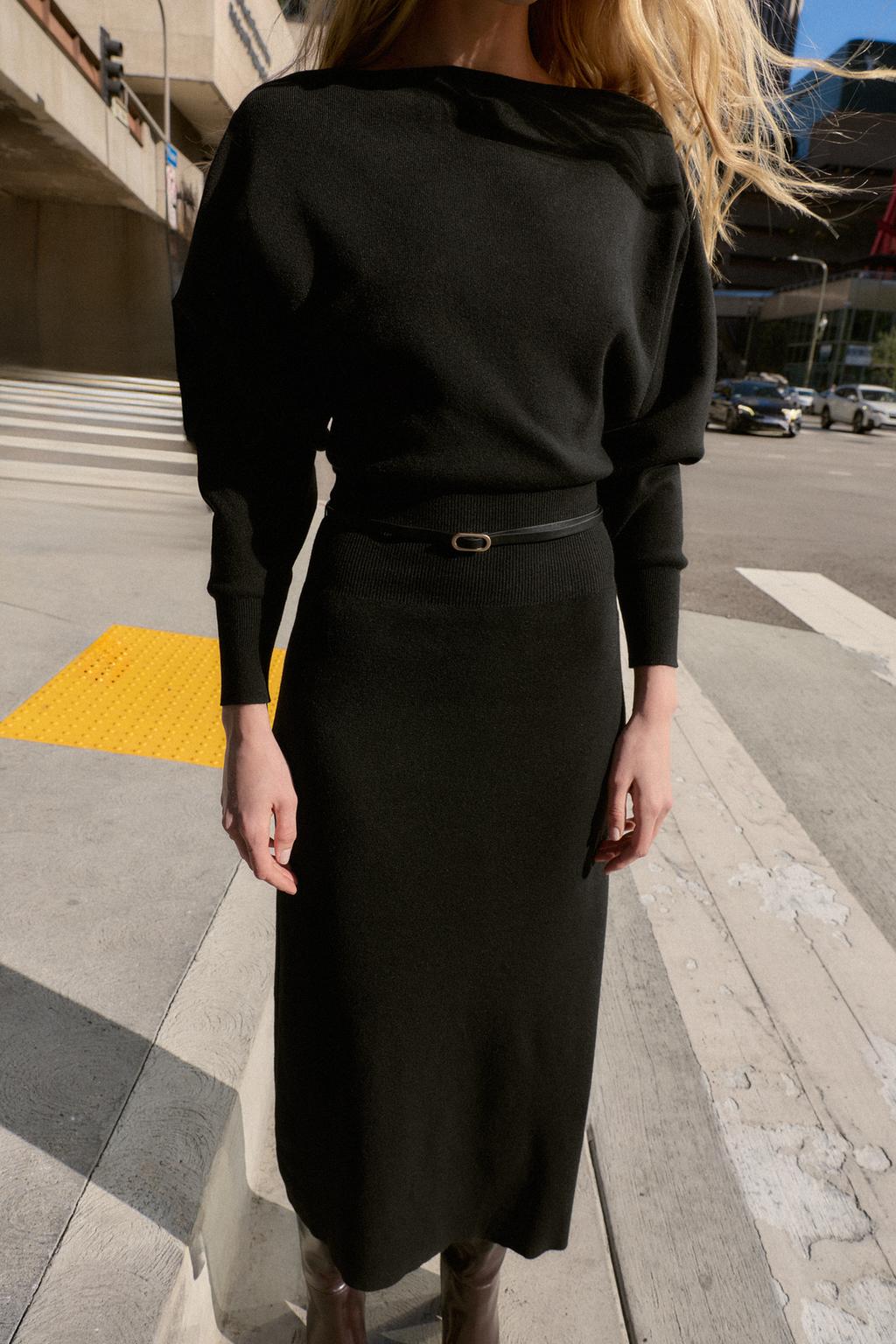 ПЛАТЬЕ МИДИ С ПОЯСОМ