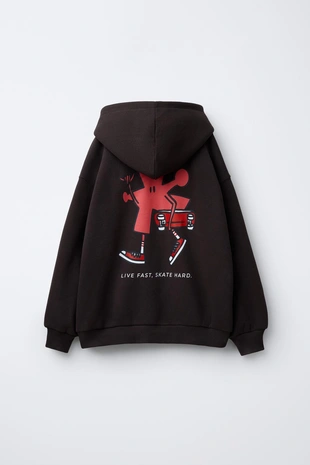 Худи с принтом- Заказать в России