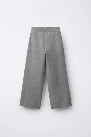 Трикотажные брюки WIDE LEG- Заказать в России