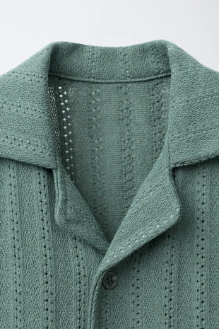 Рубашка боулинг из трикотажной ткани- Заказать в России