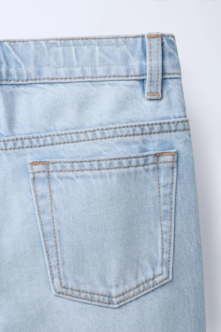 Джинсы SLIM с разрезами- Заказать в России