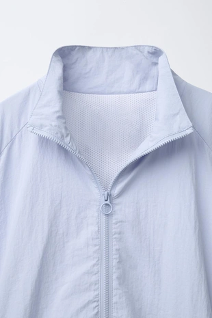 Sky blue | 5644/783/403 - Zara Легкий технический дождевик