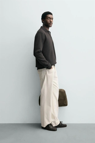 Толстовка поло из INTERLOCK- Заказать в России