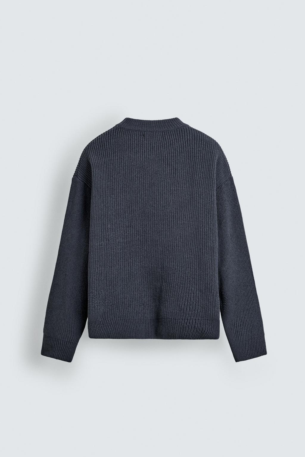 ДЖЕМПЕР ИЗ СТРУКТУРИРОВАННОЙ ШЕНИЛЛИ