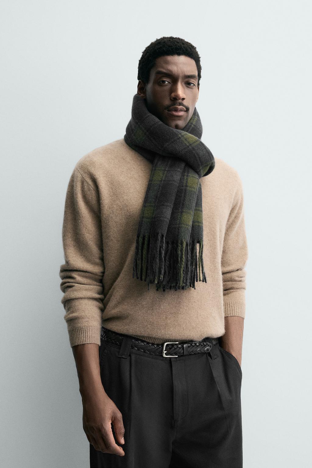 ШАРФ В КОНТРАСТНУЮ КЛЕТКУ