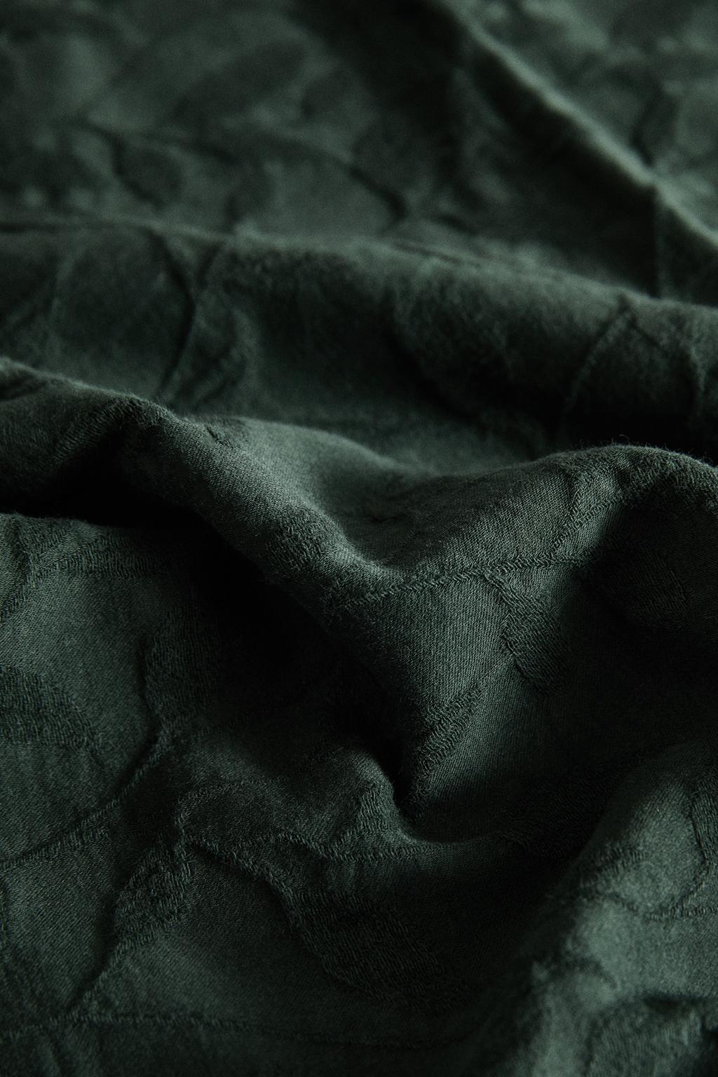 Рождественский хлопковый скатерть с жаккардовым узором веток