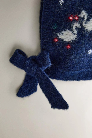 Купить Zara Детский рождественский чепчик