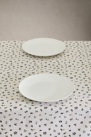 Купить Zara Столовое полотенце из хлопка с фруктовым принтом и смолистым покрытием