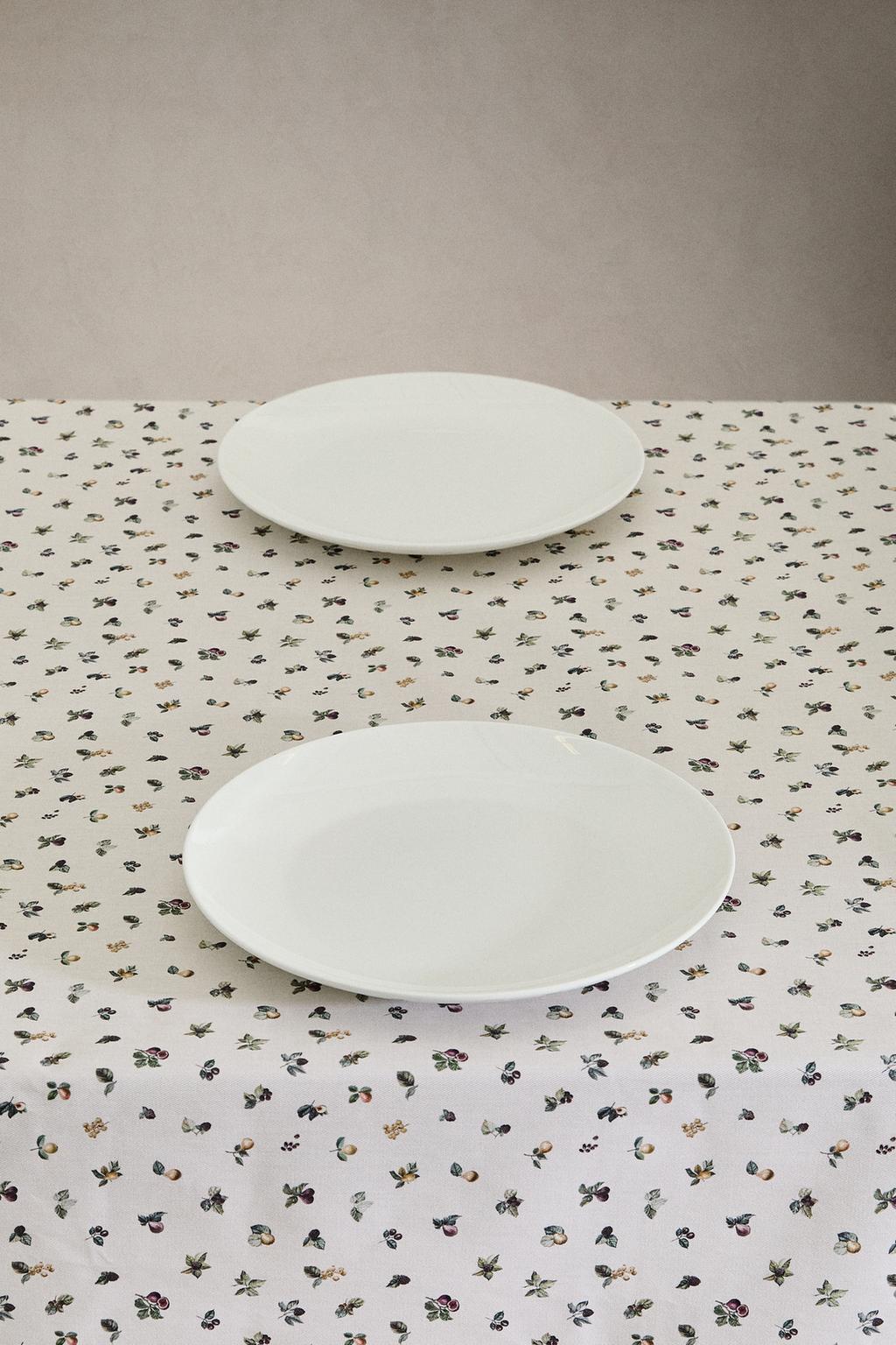 Столовое полотенце из хлопка с фруктовым принтом и смолистым покрытием