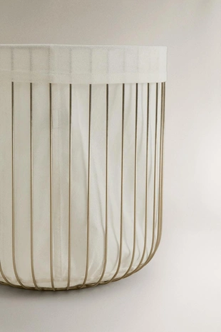 Корзина с тканевой подкладкой- Заказать в России