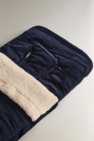 Спальный мешок для детской коляски из вельвета- Заказать в России