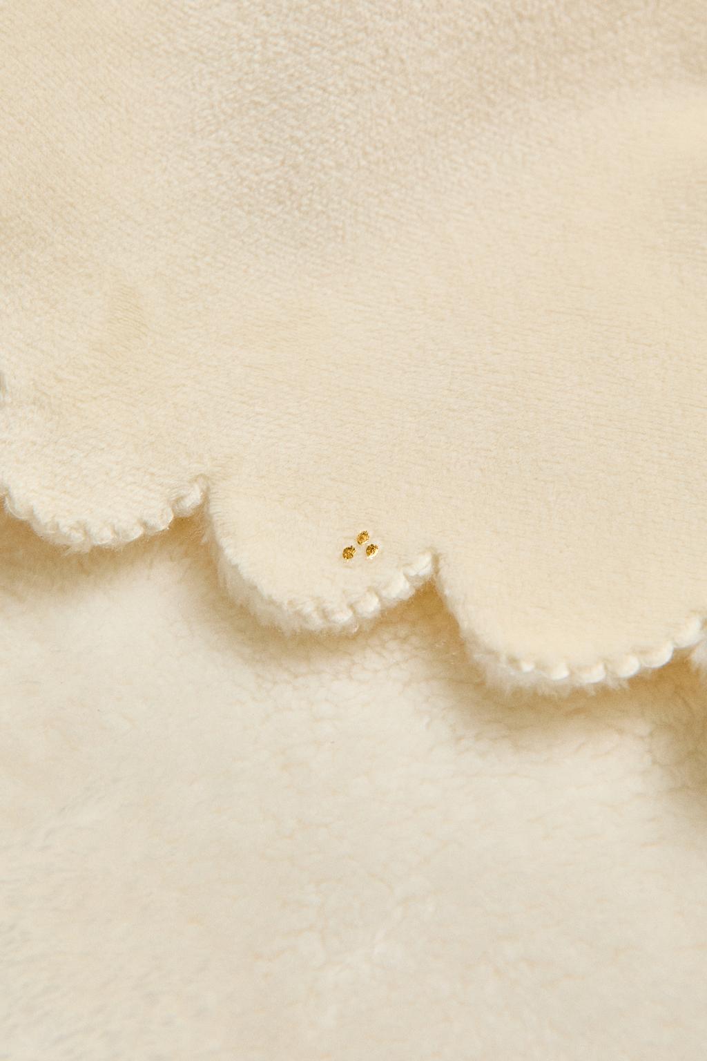 Мягкое покрывало для младенцев с вышивкой и блеском