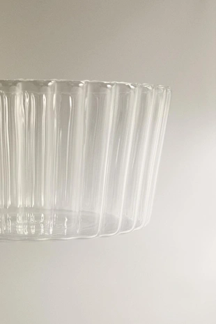 Салатник из волнового боросиликатного стекла- Заказать в России