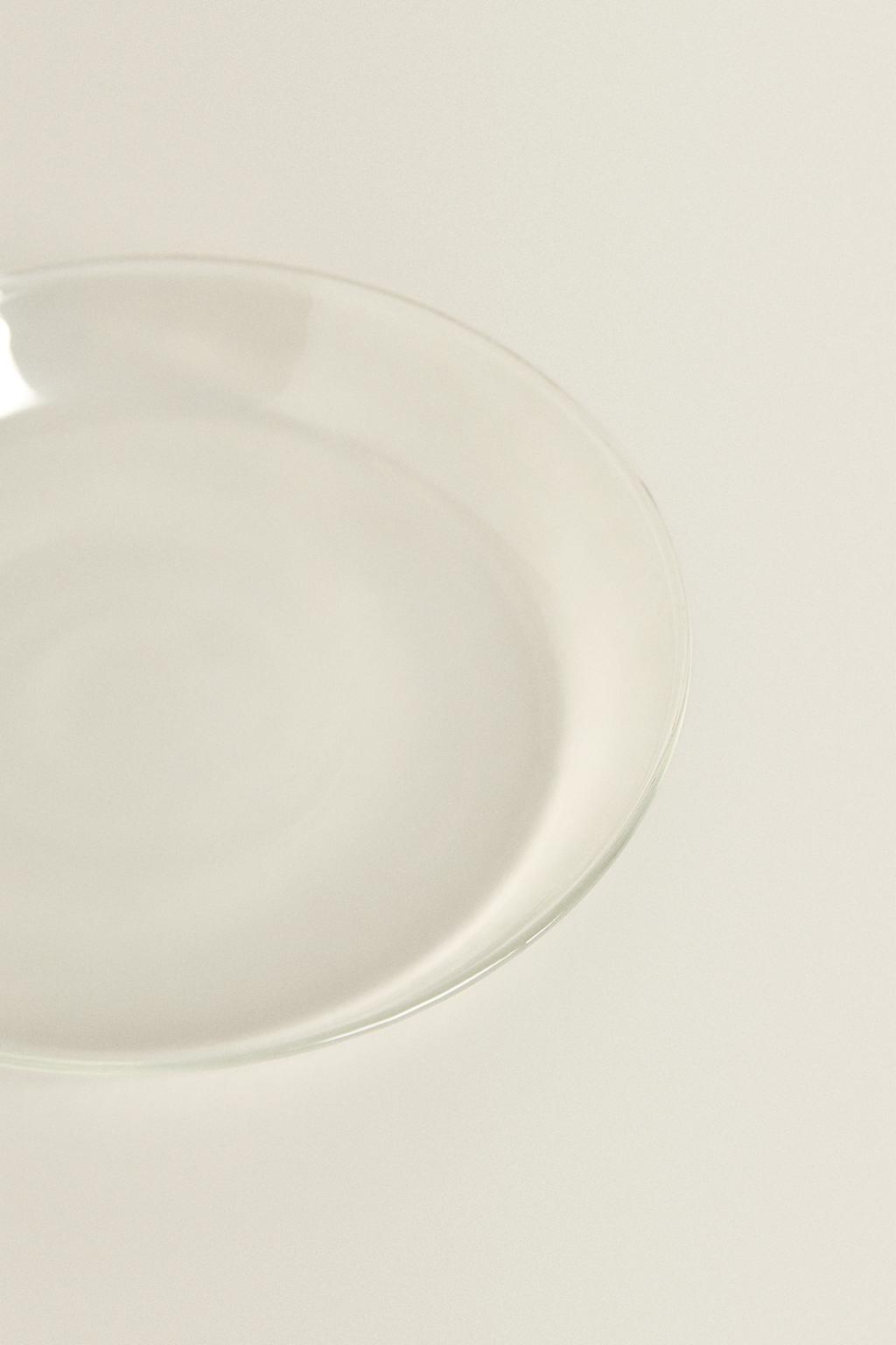 Бокал из боросиликатного стекла с краем