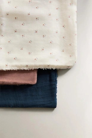 Набор мини-полотенец для младенцев с цветочным узором (набор из 3 шт.)- Заказать в России