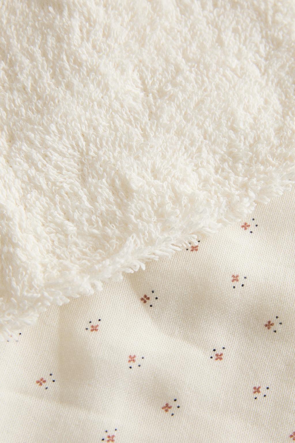 Набор мини-полотенец для младенцев с цветочным узором (набор из 3 шт.)