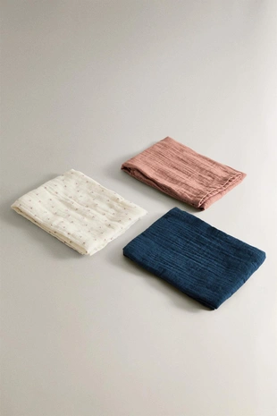 Набор детских муслиновых платков- Заказать в России