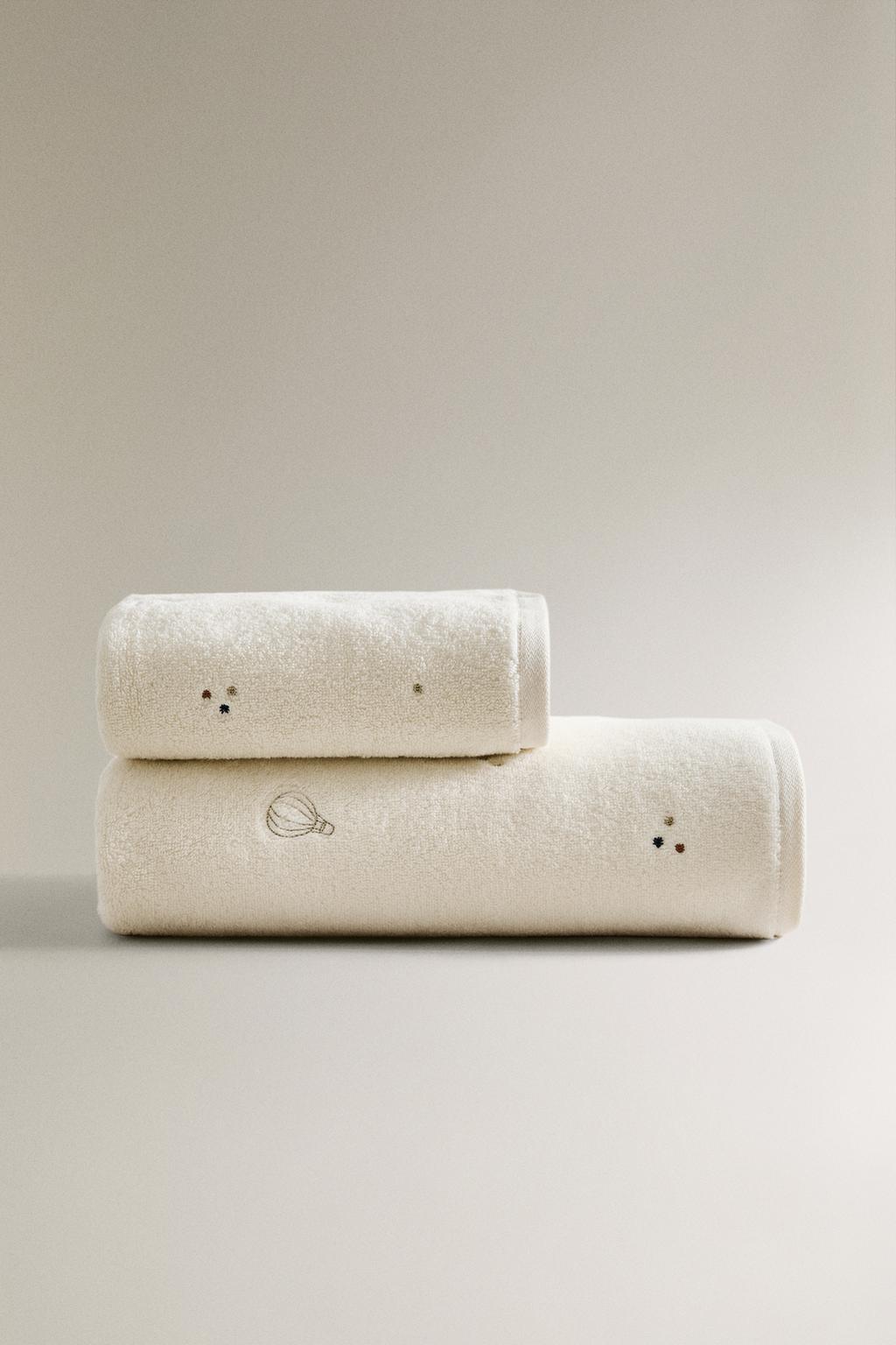 Детский полотенце с воздушными шариками