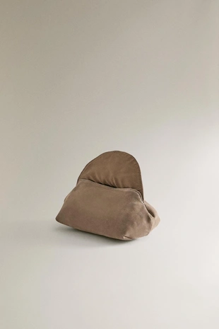 Сумочка-косметичка из мягкой кожи- Заказать в России