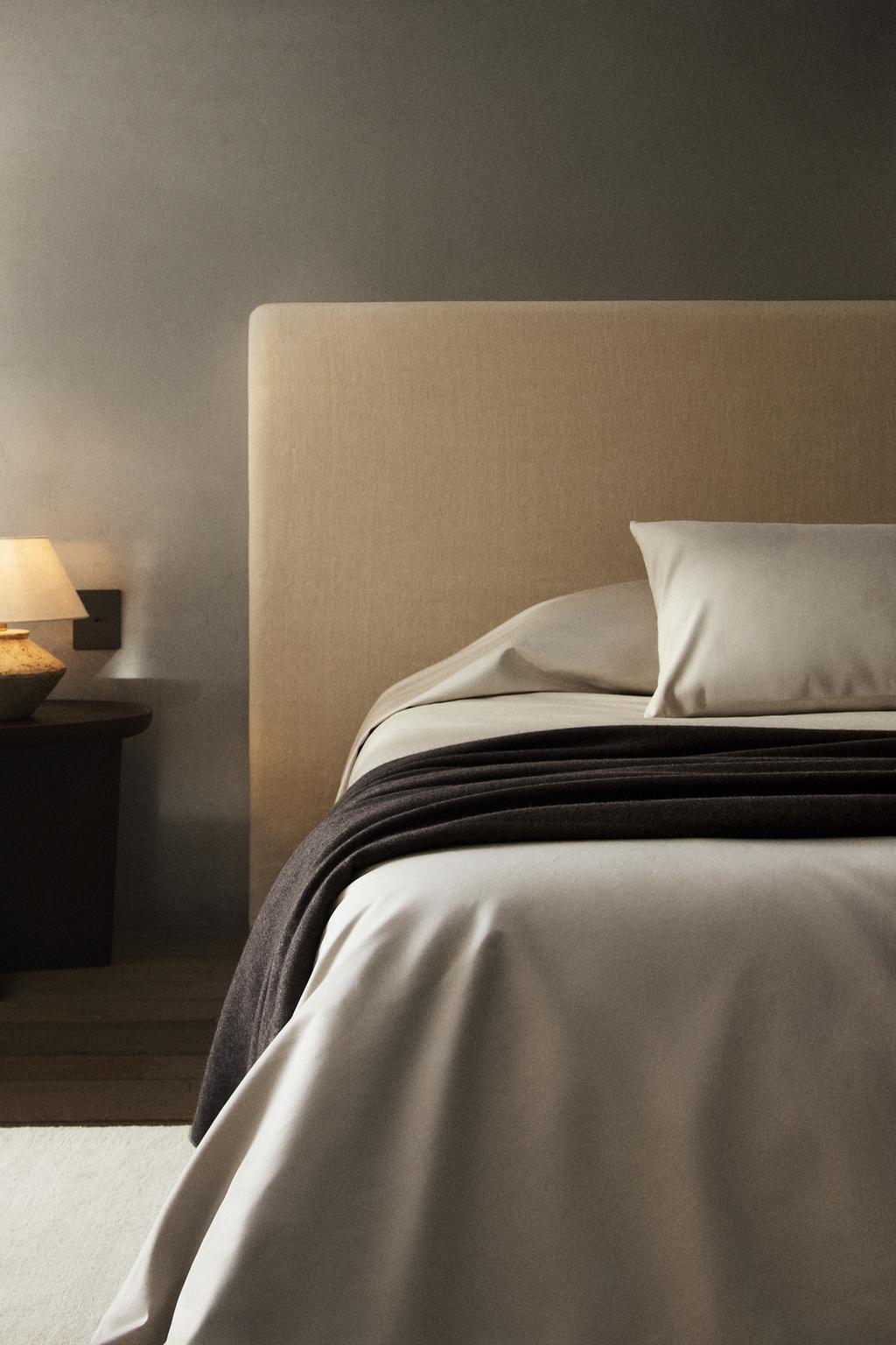 Сатиновое одеяло с запонками (1000 нитей)