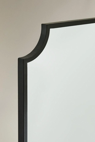 Зеркало из черного металла- Заказать в России