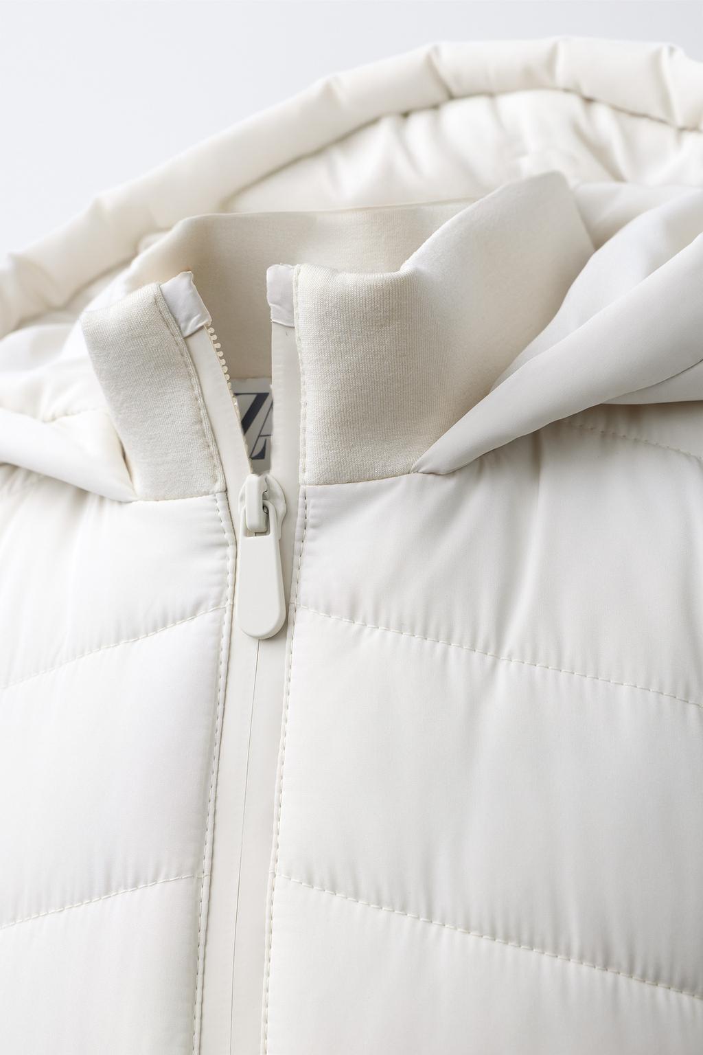 СТЕГАНАЯ КУРТКА С РУКАВАМИ ИЗ НЕОПРЕНА