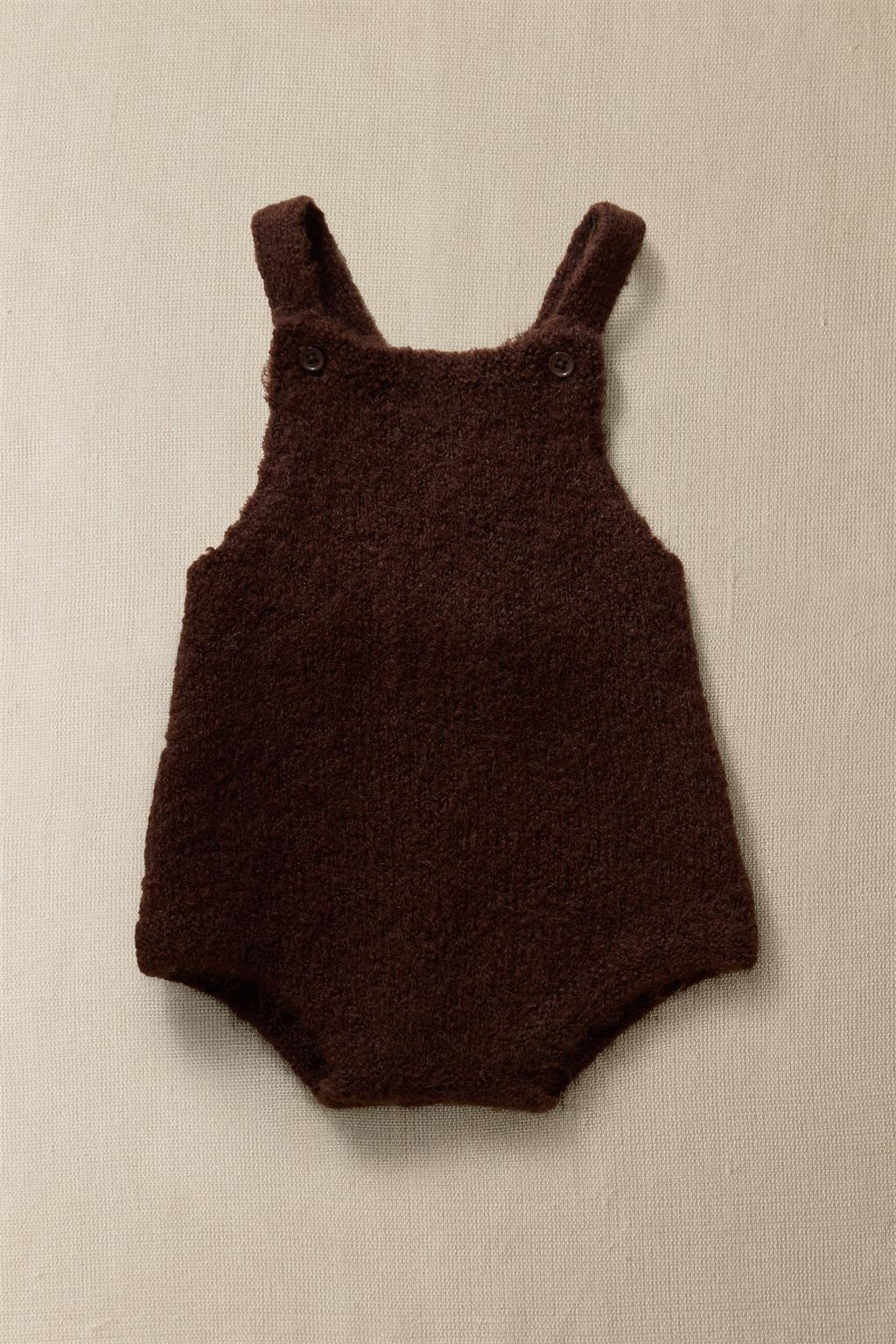 Комбинезон для младенцев из альпаки