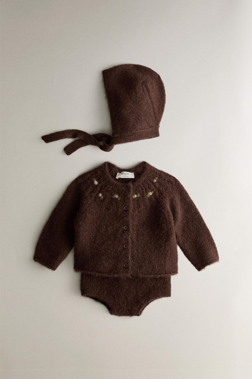 Комбинезон для младенцев из альпаки