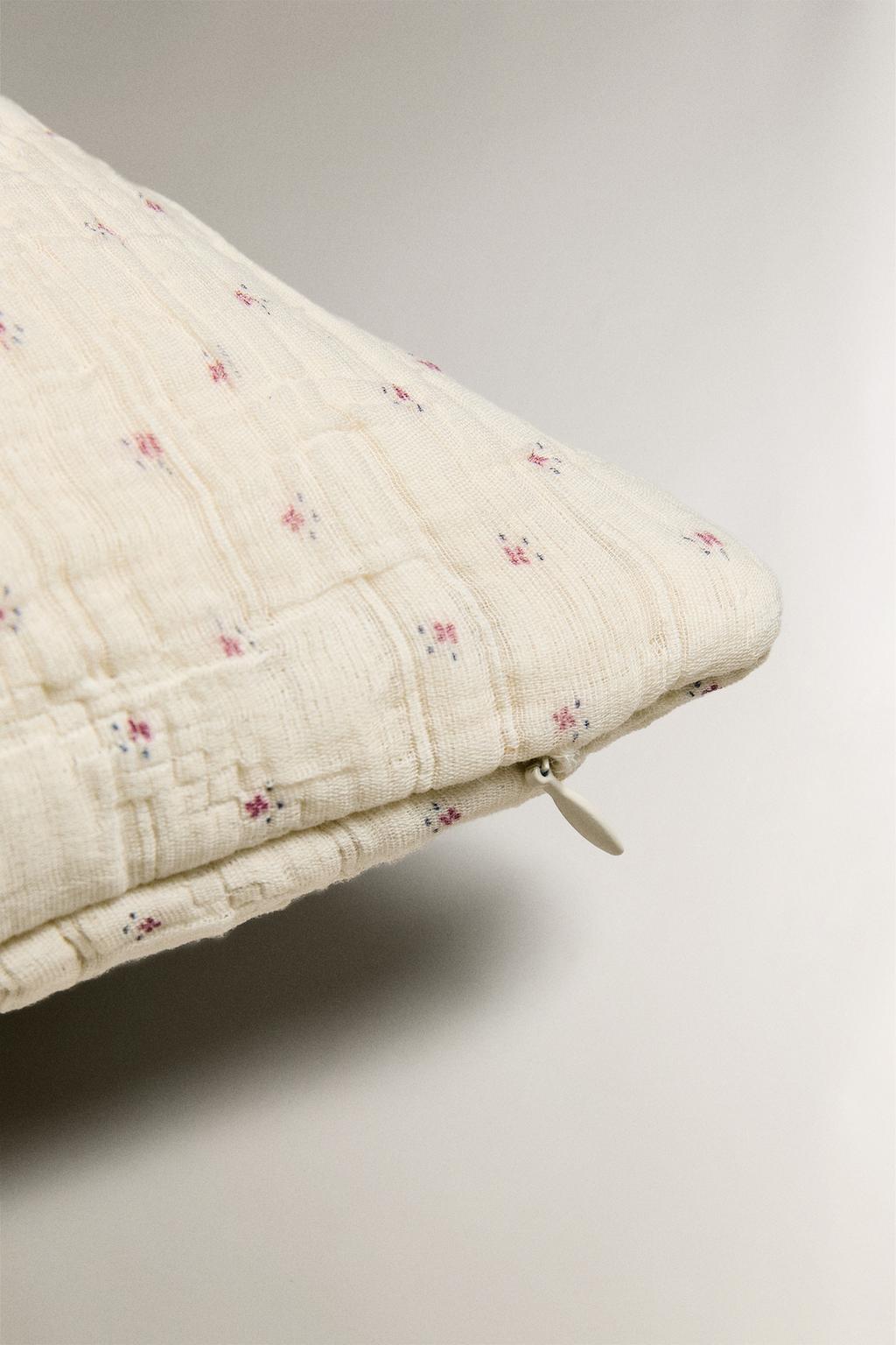 Детский чехол из муслина с цветочным узором