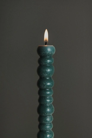 Набор декоративных волнистых свечей (набор из 2 шт.)- Заказать в России