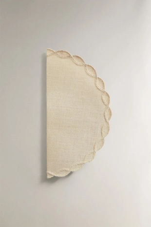 Плетеный подсвечник с деталями из цепочек- Заказать в России