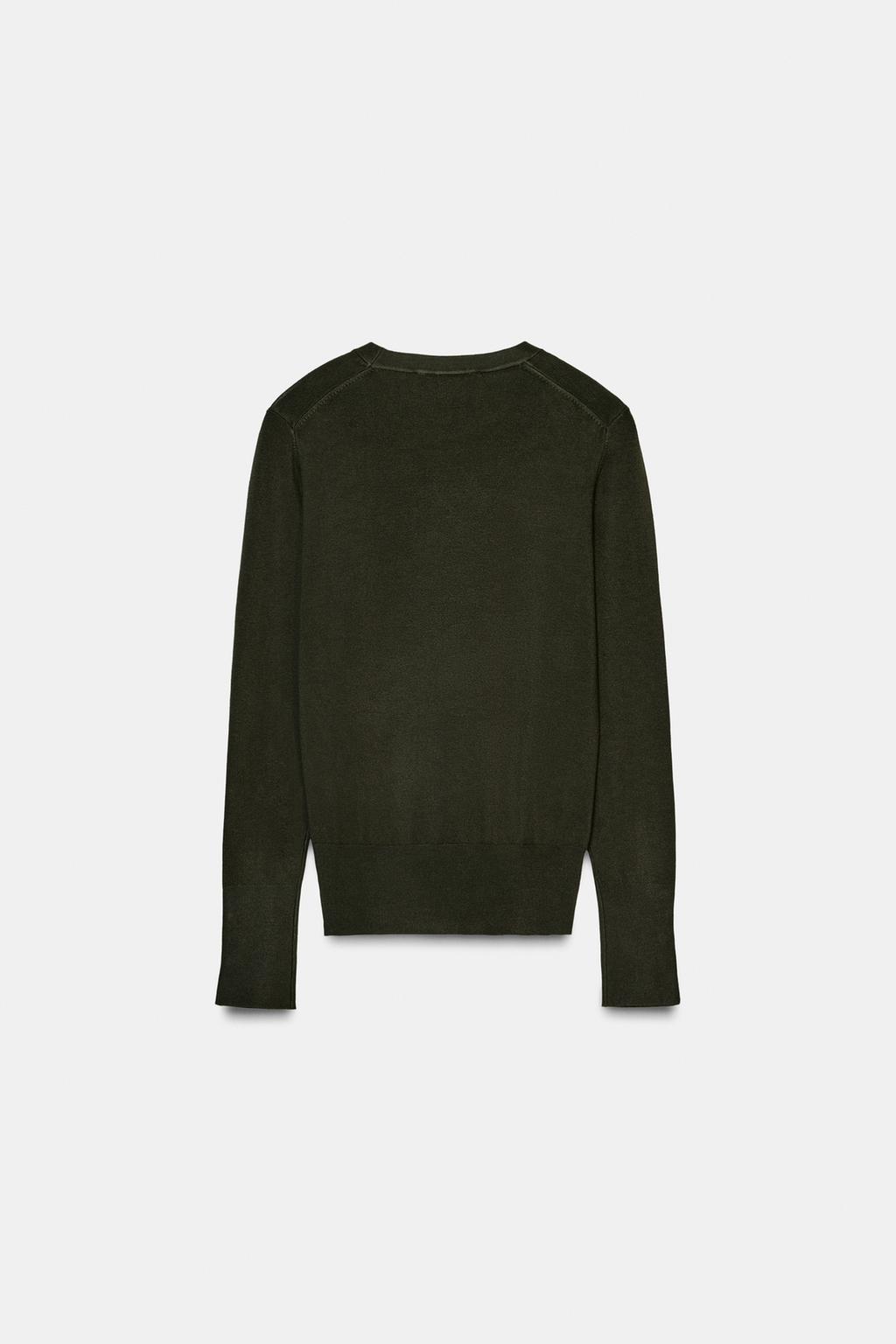 БАЗОВЫЙ ОДНОТОННЫЙ СВИТЕР