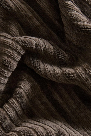 Велюровое полотенце с текстурой полосок- Заказать в России