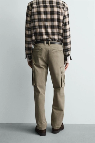 Брюки карго RELAXED FIT- Заказать в России