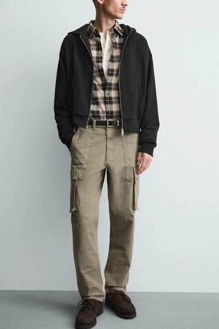 Брюки карго RELAXED FIT- Заказать в России